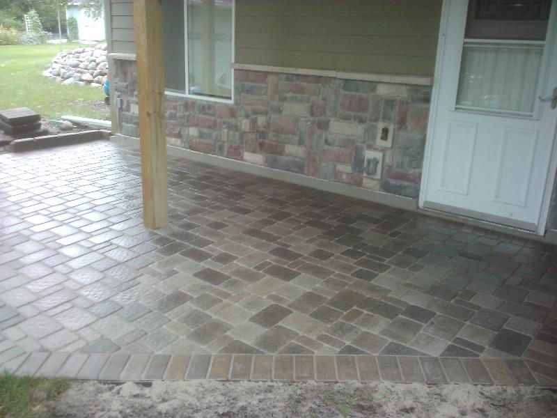 Patio installation Edina, MN