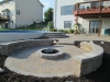Fire pit and Pool Patio After