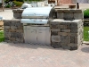 built in bbq grill