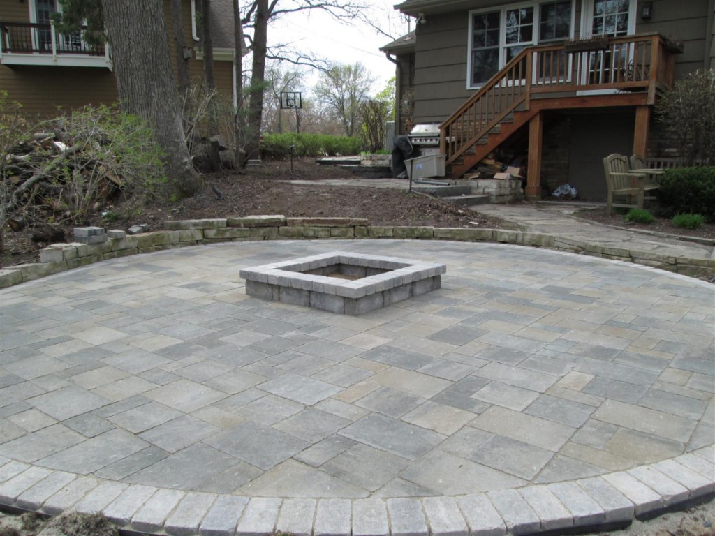 Paver Patio and Fire pit