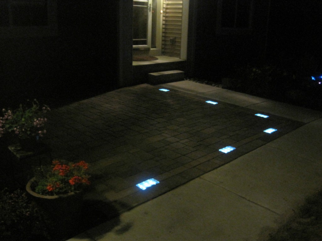 Lakeville patio lights